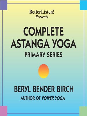 cover image of Primary Series of Astanga Yoga for New Practitioners